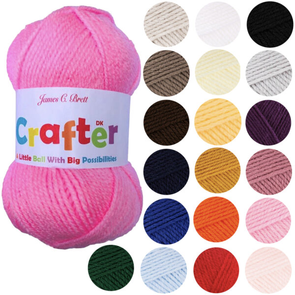 CRAFTER DK DOUBLE KNITTING YARN 50G