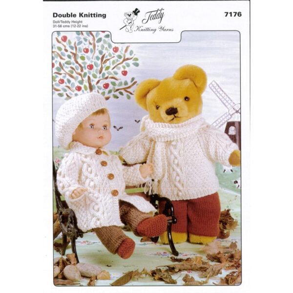 DOLL OR PREMATURE BABY DK KNITTING PATTERN