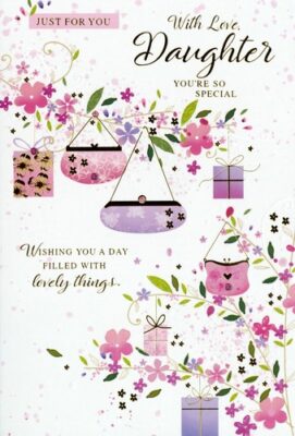 WITH LOVE DAUGHTER YOU'RE SO SPECIAL